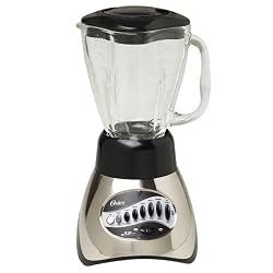 Oster 6811 Core 12-Speed Blender with Glass Jar, Brushed Nickel
