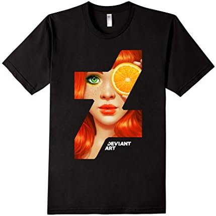 Orange Girl - Male Large - Black