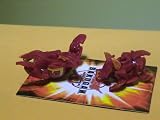 Bakugan Pyrus Sky 720g & Gaia 860g Dragonoid 
