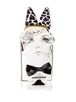 El armario de Lulú Funda de Gafas Charlestton Cat People Blanco Única