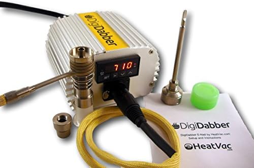 HeatVac E-Nail - Electronic Nail Temperature Controlled for Aromatherapy Oil