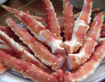 5lbs King Crab Snap n Eat Leg Portions by Wild Ocean Seafoods