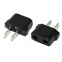 European to American Outlet Plug Adapter