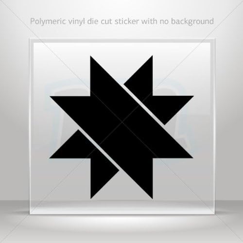 Stickers Sticker Star design Decor Motorbike Bicycle Vehicle ATV Racing Garage 0502 XXR22