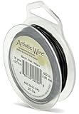 Artistic Wire 20-Gauge Black Wire, 15-Yards