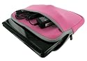 ASUS Eee PC S101 10.2-Inch Netbook Neoprene Sleeve SlipCase (Invisible Zipper Dual-Pocket - Pink)