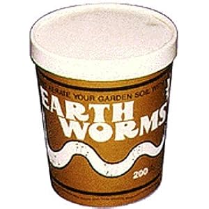 200 Live Earth Worms – Improve Soil