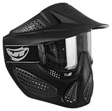 JT Elite nVader Single Paintball Mask (Black)