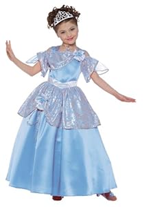 Framboise et Compagnie - 59398 - Déguisement - Costume - Princesse Flora Bleue 5-7 Ans