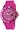 Madison New York Unisex-Armbanduhr Candy Time Analog Silikon rosa U4167-05/2