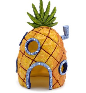 SpongeBob SquarePants® 6.5″ Pineapple House Aquarium Ornament