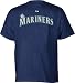MLB Youth Seattle Mariners Official Wordmark Traditional Navy Short ...