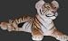 exotic tiger cub statue home garden sculpture wild New
