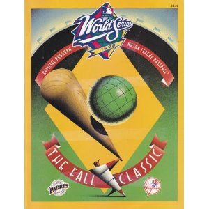 1998 Official Major League Baseball World Series Program. (San Diego Padres And New York Yankees).