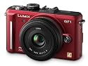 Panasonic Lumix GF1 12.1MP Digital System Camera 20mm Lens Kit - Red
