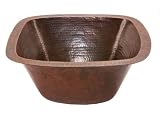 Premier 15 Hammered Copper Drain BS15DB2