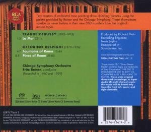 Respighi: Pines of Rome; Fountains of Rome; Debussy: La mer [Hybrid SACD] under The Classical Store