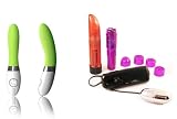 LELO Liv Lime Green Multi-Product Value Bundle - Sex Toy Kit