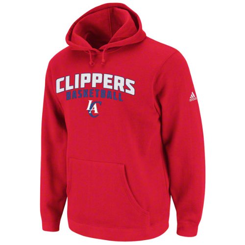 NBA Men's Los Angeles Clippers Playbook Hood II (Red, Large)