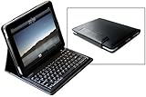 2.0 Bluetooth Wireless Keyboard Apple ipad black Leather Case for WiFi 3G A ....