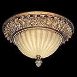 Fine Art Lamps 291140ST Verona Veronese Gold Flush Mount