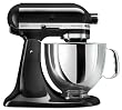 KitchenAid KSM150PSOB Artisan Series 5-Quart Mixer, Onyx Black