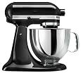 KitchenAid KSM150PSOB Artisan Series 5-Quart Mixer, Onyx Black