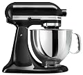 KitchenAid KSM150PSOB Artisan Series 5-Quart Mixer, Onyx Black