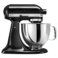KitchenAid KSM150PSOB Artisan Series 5-Quart Mixer, Onyx Black