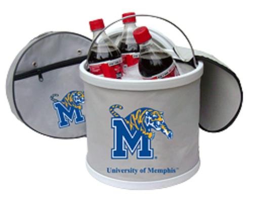 Memphis Tigers Folding Ice Bucket Cooler