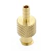 Male Luer Lock Fitting to Tube Brass Tube ID 1/4