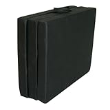 Multifunctional Black Foldable Jr. Twin Size Hide Away Mat
