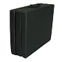 Adult TriFold Hide 'A Mat Poly Cotton  Jr. Twin, Black