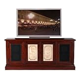 IMAGE OF Grand Duchess TV Console by Jasper Cabinet - Legacy with Hand Painted Doors (P501-01HP-327)
