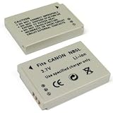 2 Brand New Replacement Batteries for Canon PowerShot SD970 IS
