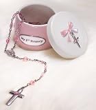 My 1st Rosary with Trinket Box -Pink