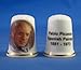 Porcelain China Collectable Thimble - Pablo Picasso Spanish Painter -- Free Gift Box