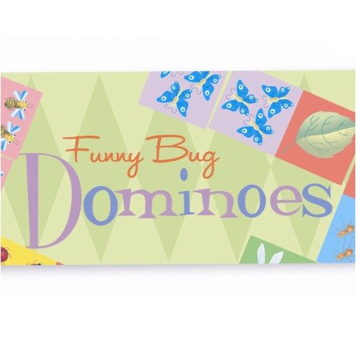 Childrens Toyshop  Toys : FUNNY BUG DOMINOES by eeBoo
