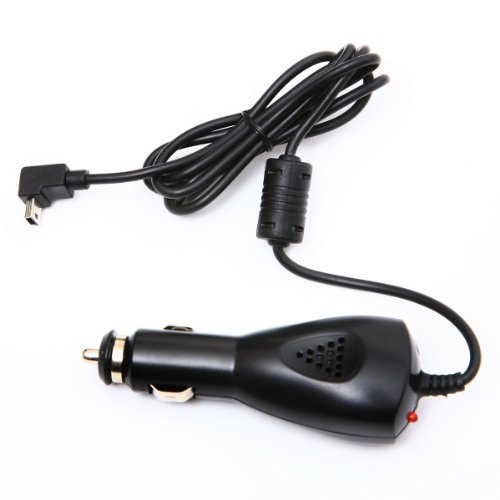 Navitech 1amp L Shaped Head in Car Charger for the Garmin Nuvi 200, 205, 250, 255, 260, 265t, 270, 275t, 300, 310, 350, 360, 465t, 500, 550, 5000, 850, 855, 880, 885t, 1200, 1210, 1240, 1250, 1260, 1270, 1290, 1300, 1310, 1340, 1350, 1370, 1390t, 1410, 1440, 1490, 1690, 3710, 3760, 3790 & fits all W, T, & WT model's (Navitech's charger will not go into pc mode)