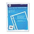 National Brand Filler Paper, Ruled 5/16, Mylar Reinforced, 11 x 8.5 Inches, 100 Sheets (20122)