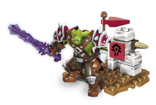 Mega bloks world of warcraft ragerock (horde orc warrio…