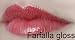 Super Staying Lip Gloss - Farfalla, red with gold shimmer - Morpho Cosmetics - long lasting lip glos
