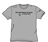 Duct Tape - Adult Ath. Heather S/S T-Shirt For Men, Size: Medium