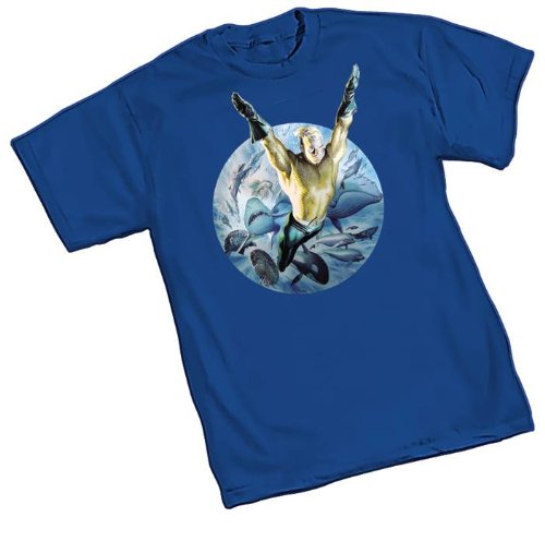 JUSTICE: AQUAMAN T-Shirt by Alex Ross