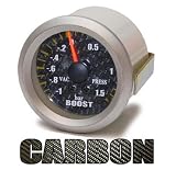 Produkt-Bild: Ladedruckanzeige Zusatzinstrument 52mm - CARBON
