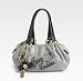 Juicy Couture Rose Tassel Fluffy Bag Silver