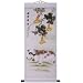 Hand-Painted 48" Oriental Wall Art Scroll - Lucky Pigs With White Border