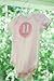 Girly Gray Monthly Baby Bodysuit Stickers