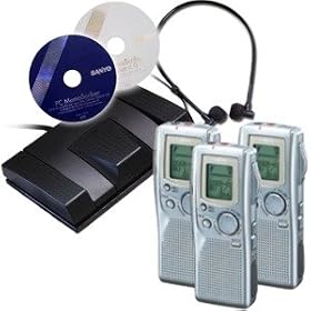 Digital Dictation System for 3 User Office by Sanyo by Sanyo