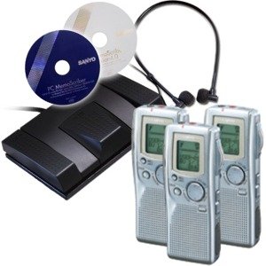 Digital Dictation System for 3 User Office by Sanyo by Sanyo